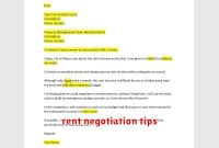 rent negotiation tips