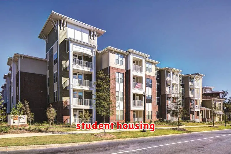 student housing