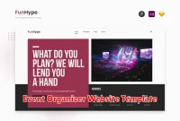 Event Organizer Website Template