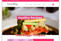 Food Blogger Template