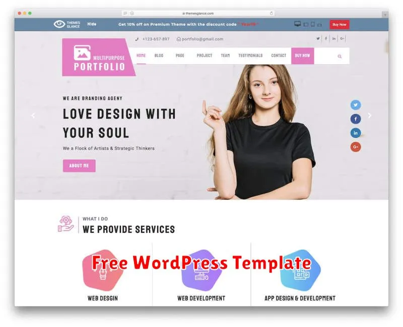 Free WordPress Template