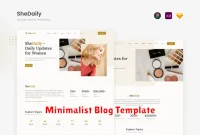 Minimalist Blog Template