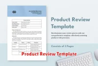 Product Review Template