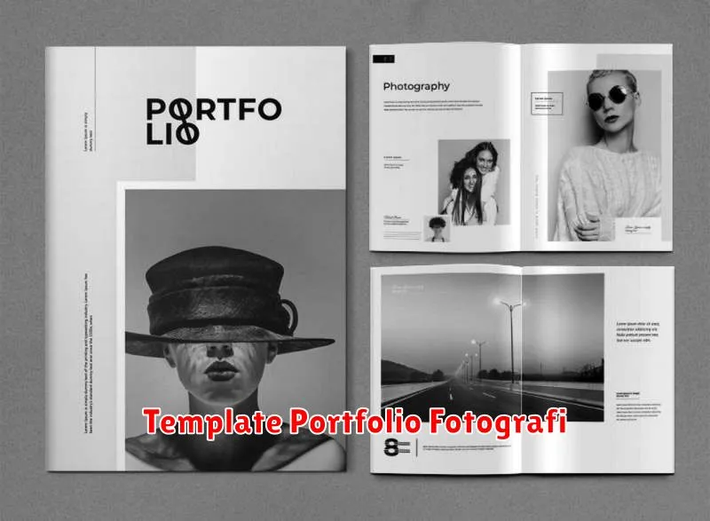 Template Portfolio Fotografi