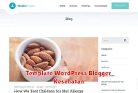 Template WordPress Blogger Kesehatan