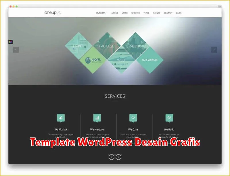 Template WordPress Desain Grafis