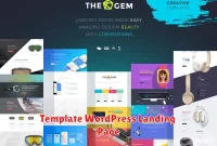 Template WordPress Landing Page