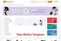 Toko Online Template