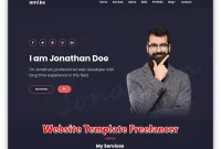 Website Template Freelancer