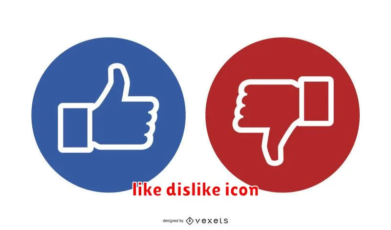 like dislike icon