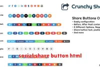 social share button html